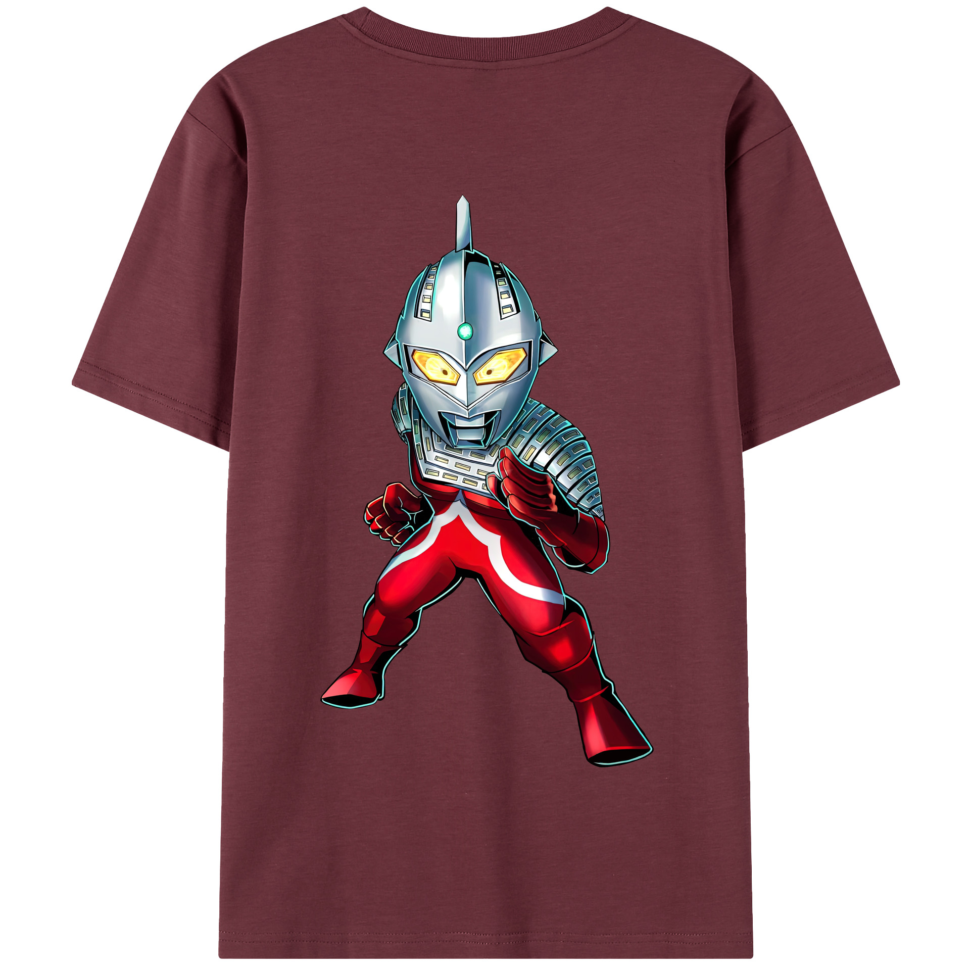 （画像用） ウルトラマン Ultraman 綿100％半袖Tシャツ（背面プリント）